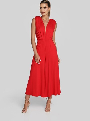 Madnezz House Kleid 'andrea' in Rot: Vorderseite