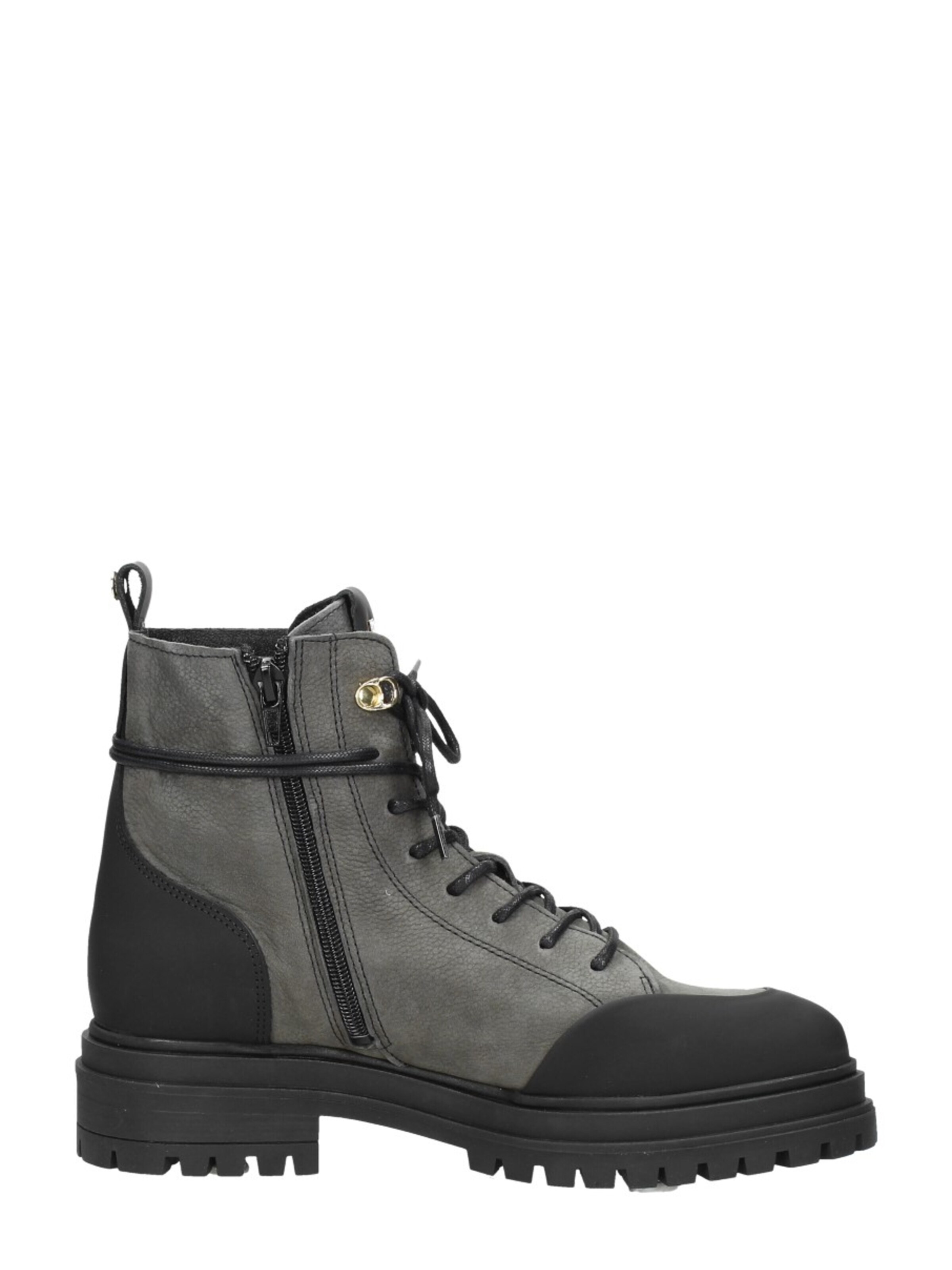 Chaussure à lacets 'Veterschoenen Hoog' Red-Rag en gris