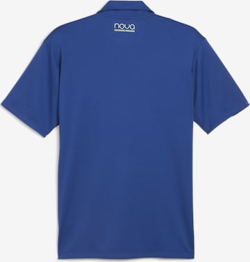 mėlyna PUMA Sportiniai marškinėliai 'Individual Padel'