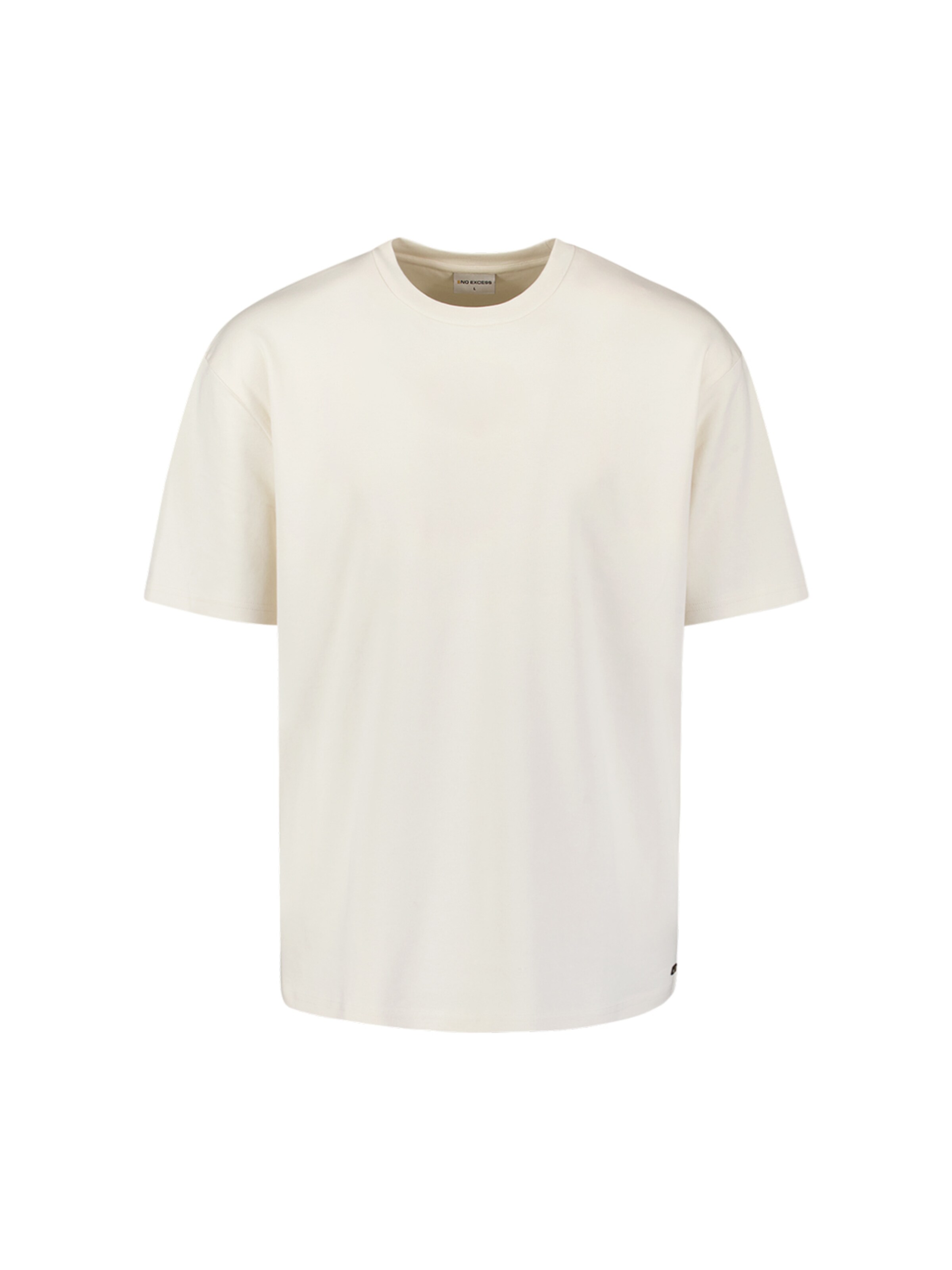 No Excess Shirt in White: front