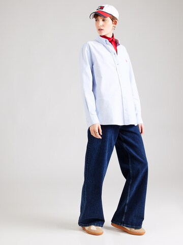 Tommy Jeans Bluse in Blau