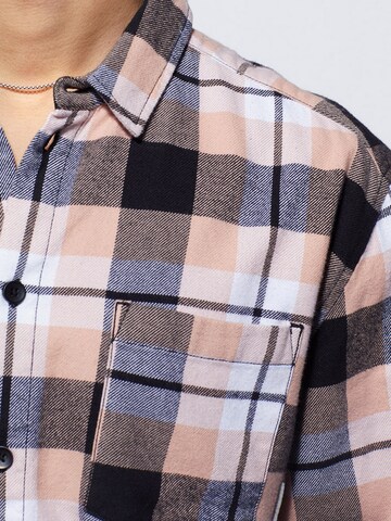 Young Poets Regular fit Button Up Shirt 'Jeremiah' in Mixed colours