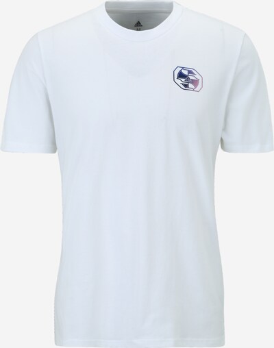 ADIDAS PERFORMANCE Sporta krekls, krāsa - zils / purpura / tumši lillā / rozā / balts, Preces skats