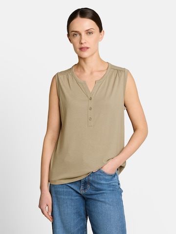TOM TAILOR Top in Groen: voorkant