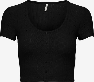 ONLY Μπλουζάκι 'Sandra' σε μαύρο, Άποψη προϊόντος