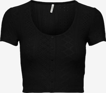 ONLY Shirt 'Sandra' in Black: front