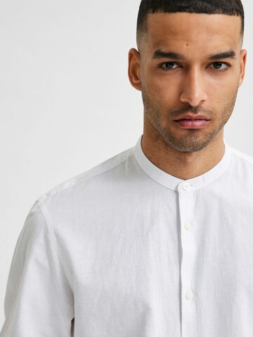 SELECTED HOMME - Slim Fit Camisa em branco