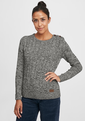Oxmo Sweater 'Phia' in Grey: front