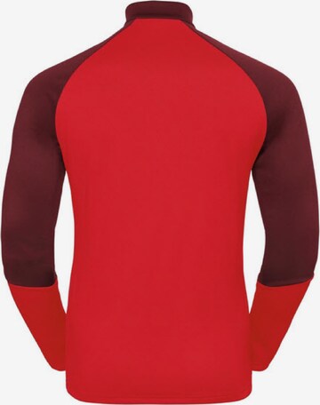 ODLO Functioneel shirt 'Planches' in Rood