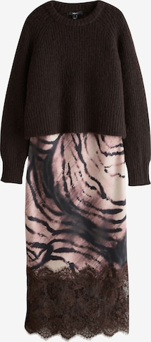 Abito in maglia di Next in marrone: frontale