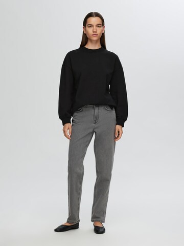 SELECTED Sweatshirt in Black
