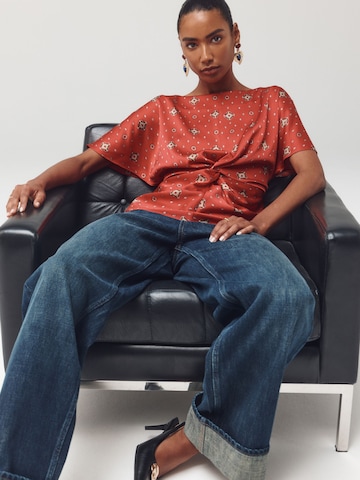 Next Bluse i rød