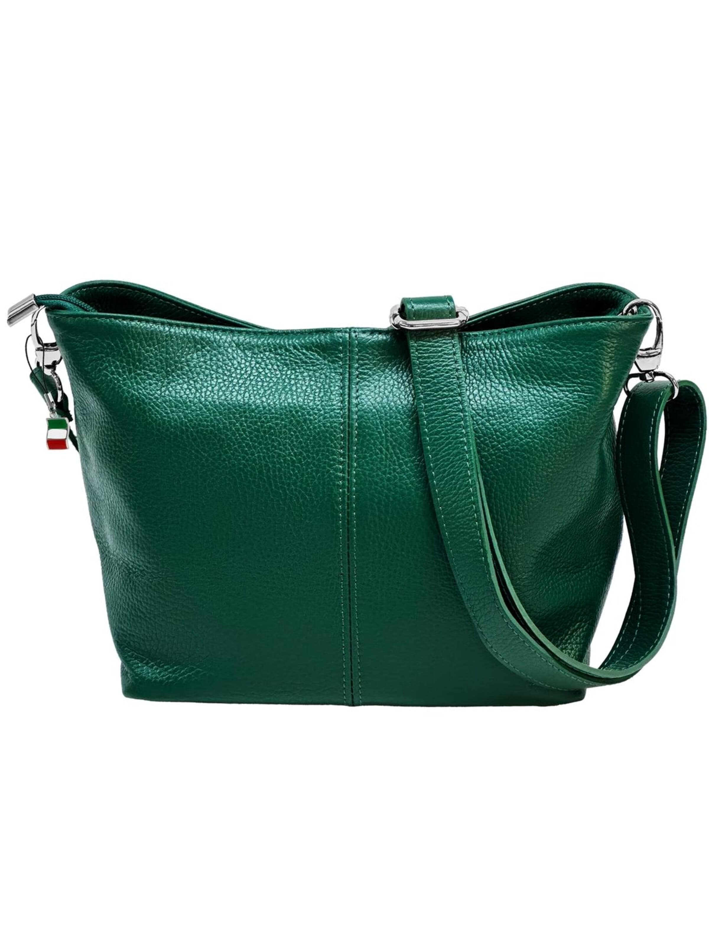 Sac bandoulière Florence en vert : devant