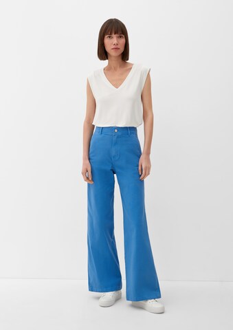 s.Oliver Wide Leg Jeans in Blau
