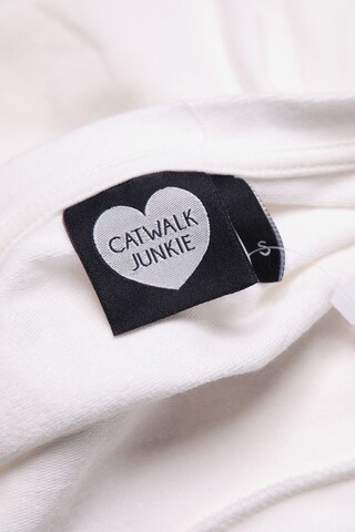 CATWALK JUNKIE Sweatshirt & Zip-Up Hoodie in S in White