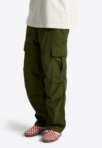 VANS Baggy Cargobroek 'Para' in Groen: voorkant