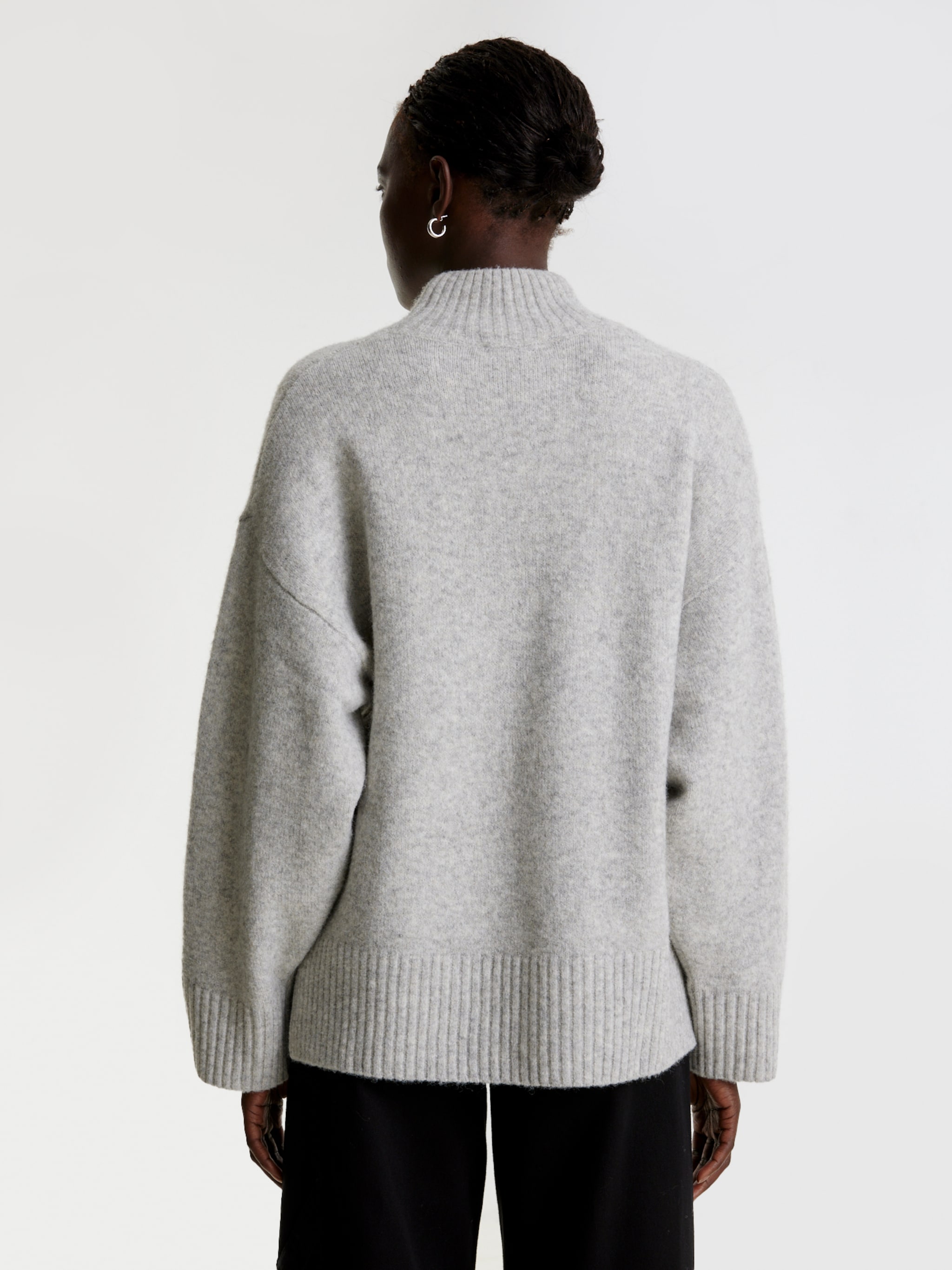 EDITED Produits Pull-over oversize 'Jella' gris clair