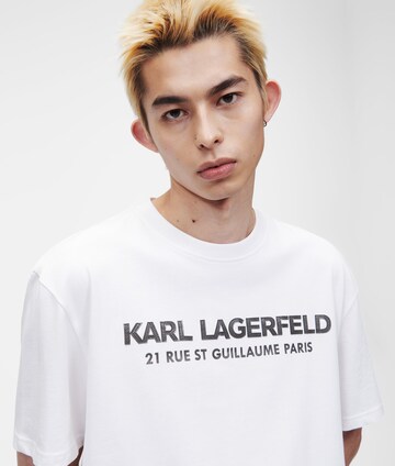 Karl Lagerfeld T-shirt i vit