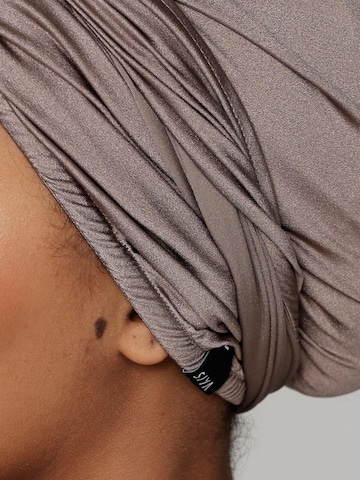 SIYA Swimwear Sporthoofdband 'Headcover - Anti - Slip - Swim-turban' in Grijs