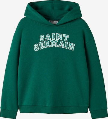 NAME IT - Sudadera en verde: frente