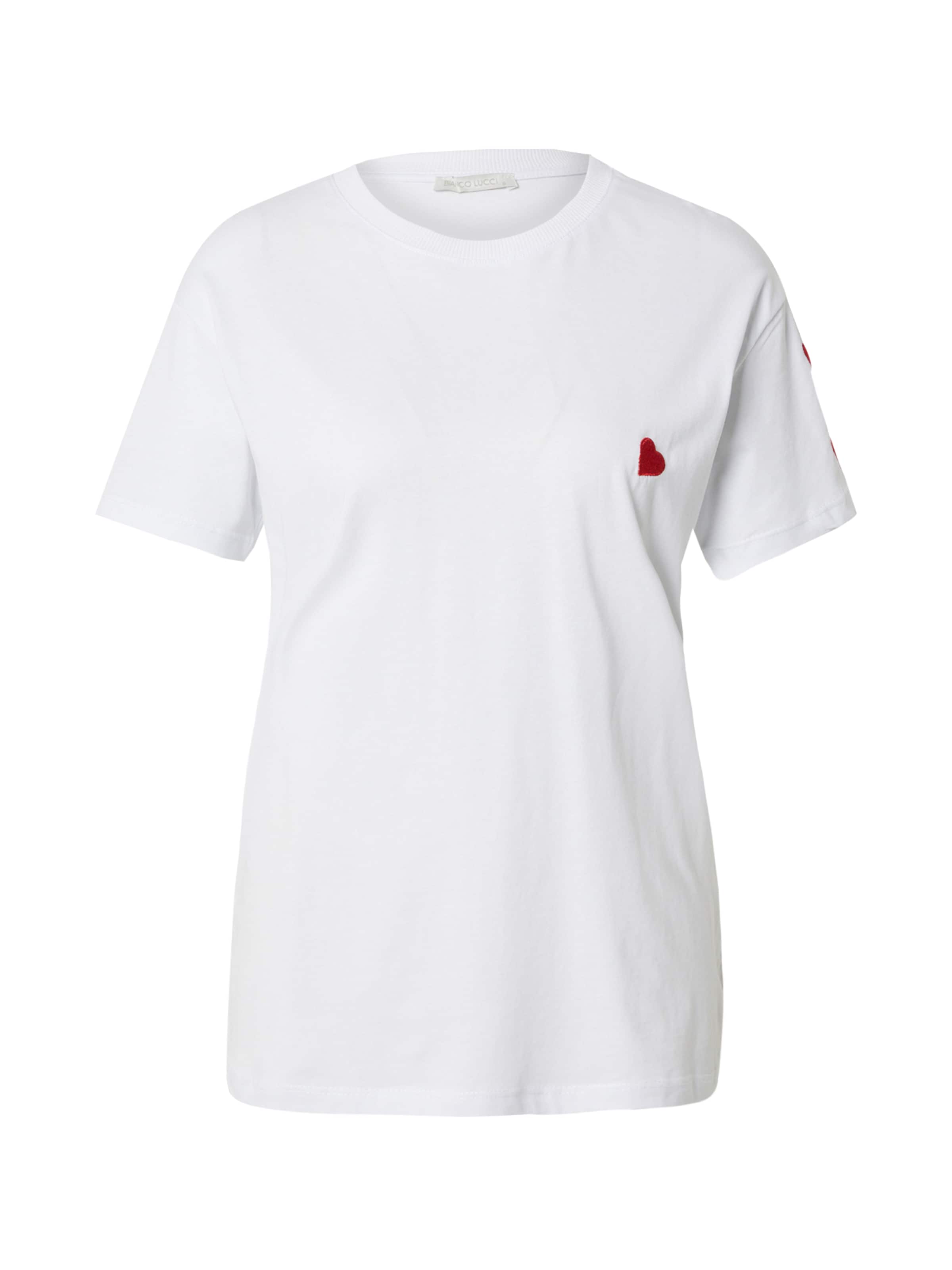 T-shirt Bianco Lucci en blanc : devant