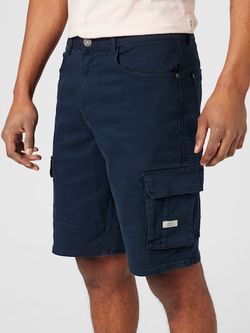 BLEND Regular Cargojeans in Blauw