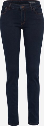 Marc O'Polo Skinny Jeans 'Alby' in Blauw: voorkant