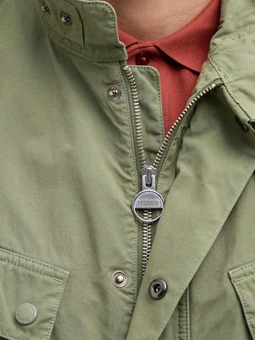 Cappotto di mezza stagione di Barbour in verde