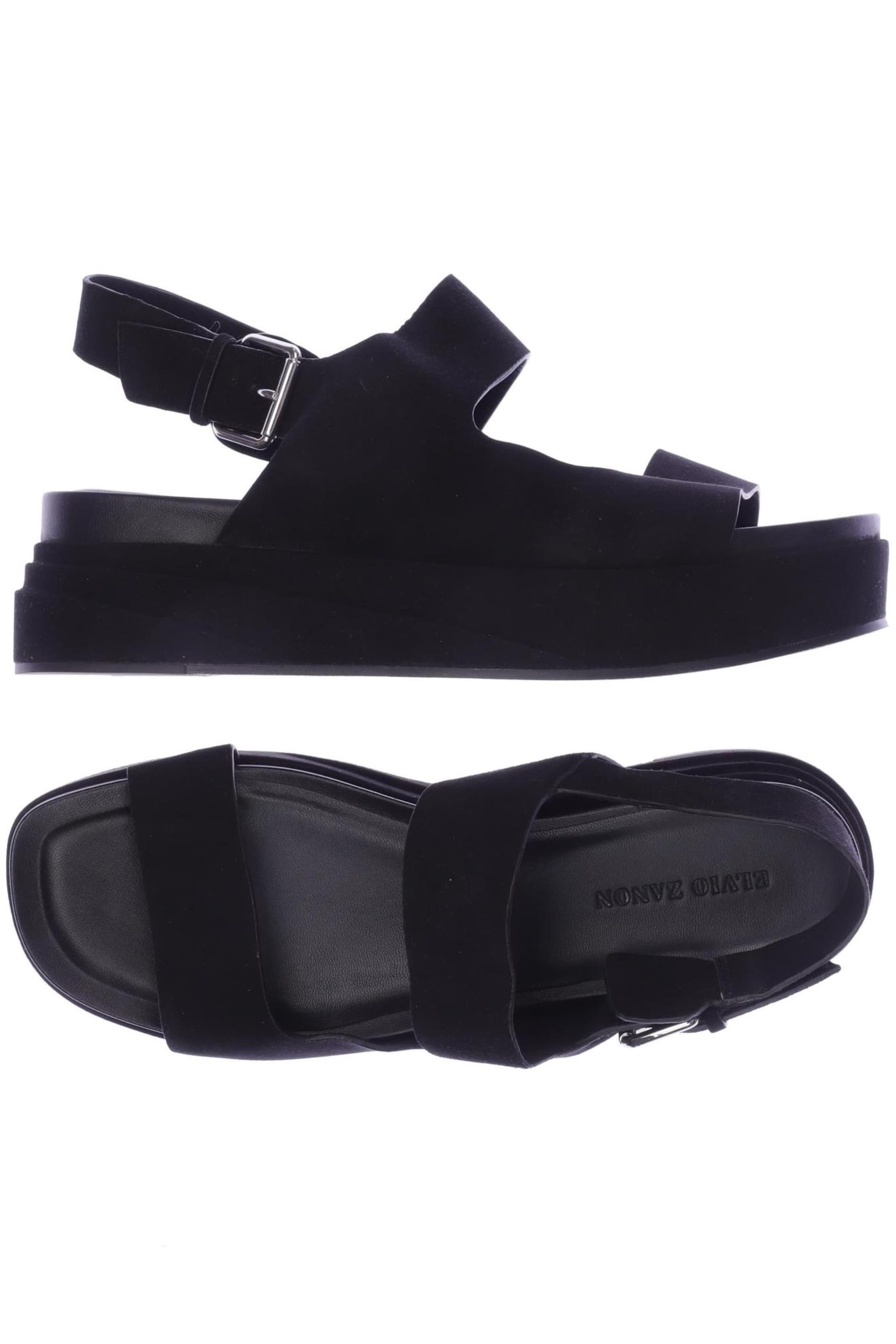 Elvio Zanon Sandalen 40 in Schwarz ABOUT YOU