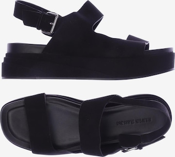 Elvio Zanon Sandalen 40 in Schwarz: Vorderseite