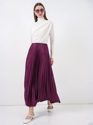 Bigdart Skirt in Purple