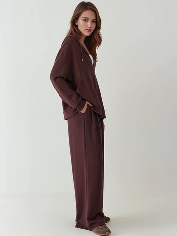 Sweat-shirt Hiccup en marron