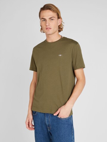 GANT T-Shirt in Grün: predná strana