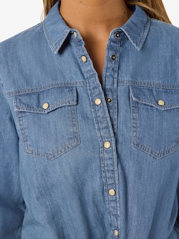 Noisy may - Blusa 'NMHelsa' em azul