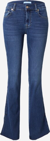 7 for all mankind Flared Jeans 'BaiDuc' in Blauw: voorkant
