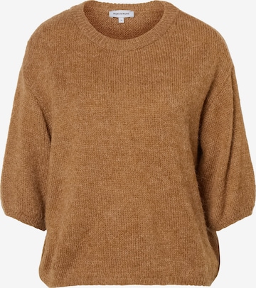 MORE & MORE Pullover in Braun: Vorderseite