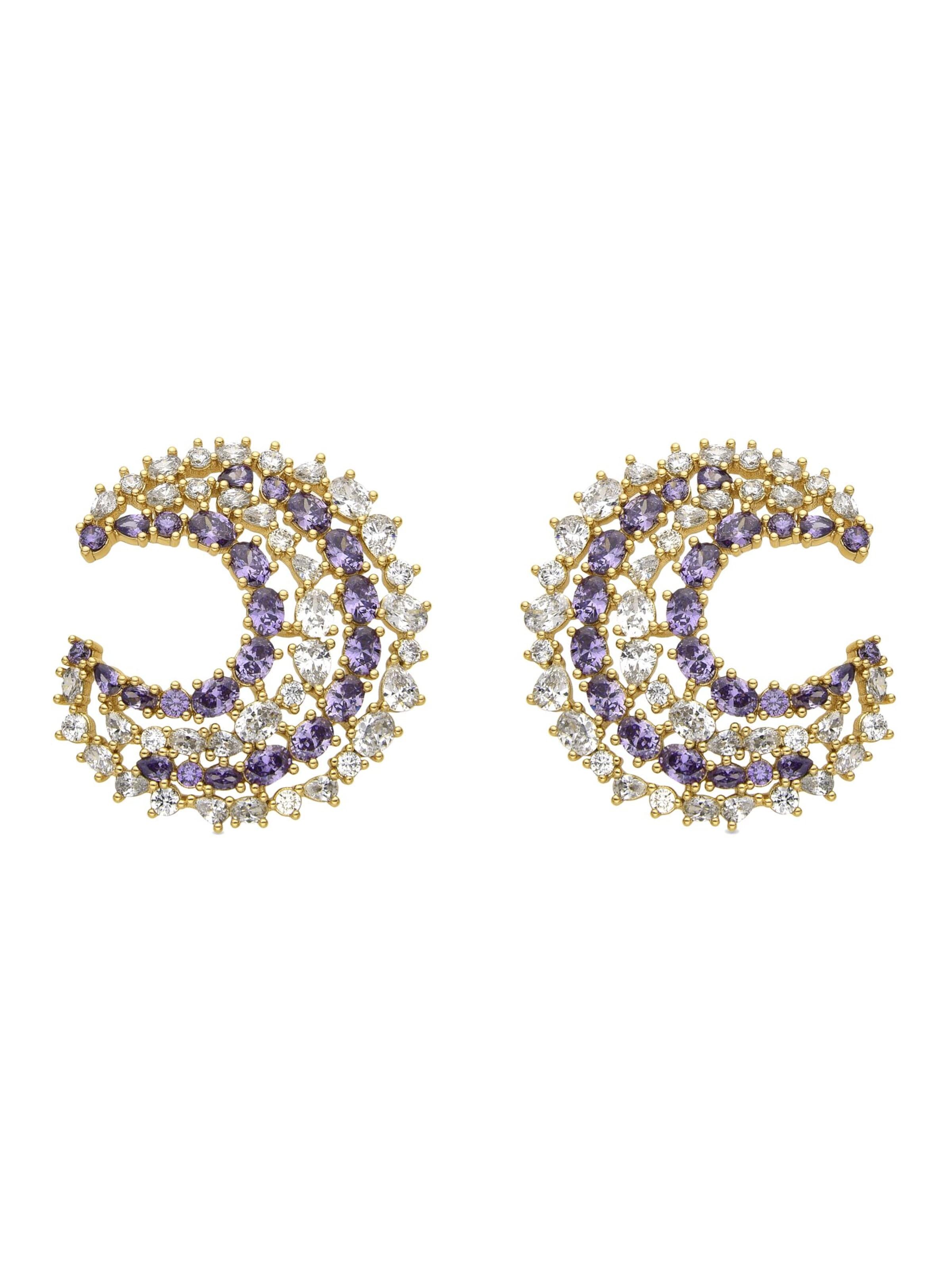 Luxenter - Pendientes 'Abdos' en Mezcla de colores: frente