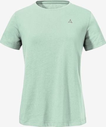 T-shirt fonctionnel 'Hohberg' Schöffel en vert : devant