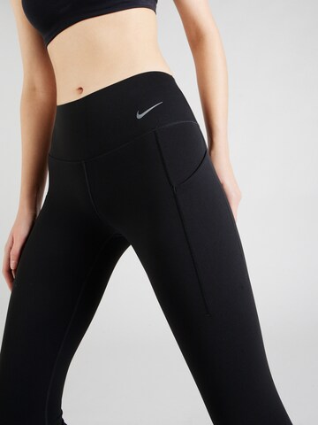 NIKE Skinny Sporthose 'UNIVERSA' in Schwarz