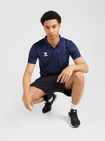 mėlyna Hummel Sportiniai marškinėliai 'Essential'