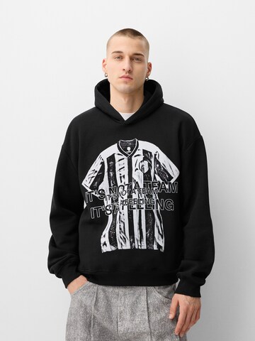 Bershka Sweatshirt i sort: forside