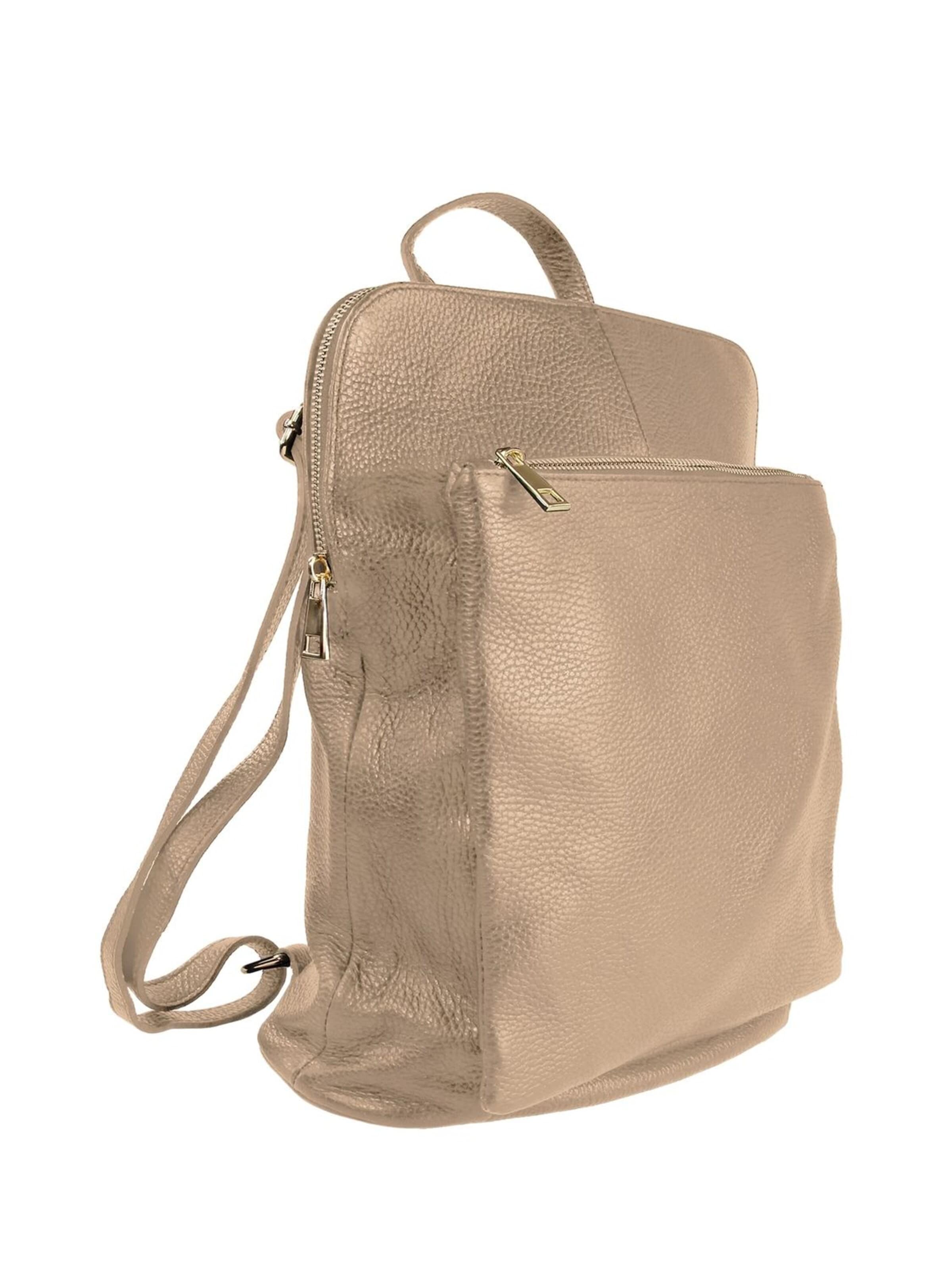 Zaino di Toscanto in beige: frontale