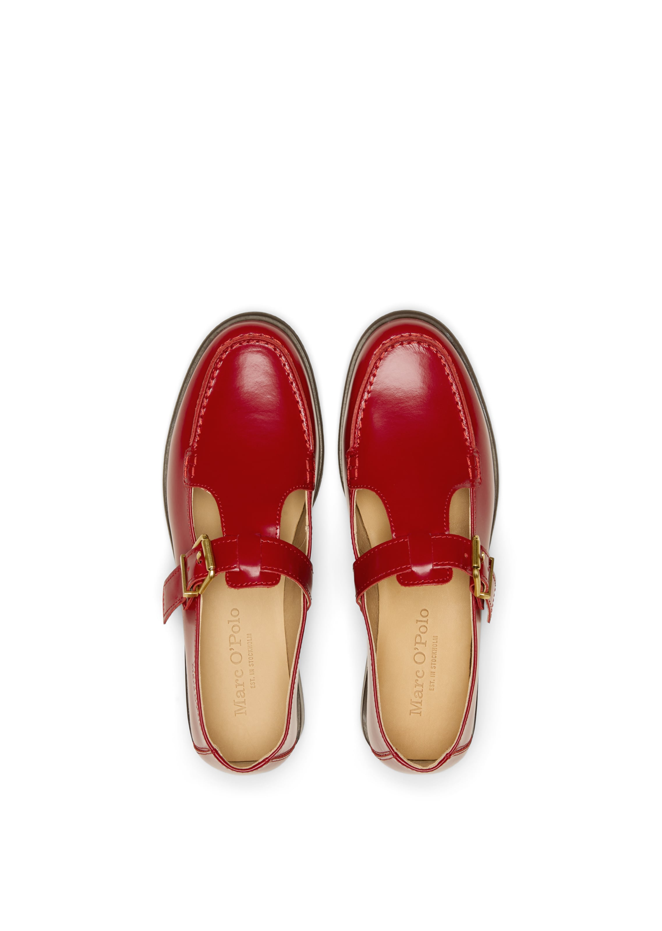 Chaussure basse 'Fiona' Marc O'Polo en rouge