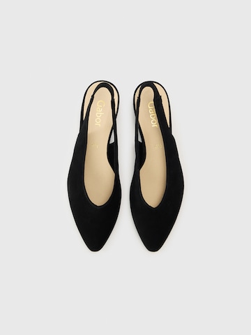 Décolleté sling di GABOR in nero