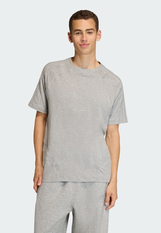 T-Shirt ADIDAS ORIGINALS en gris : devant