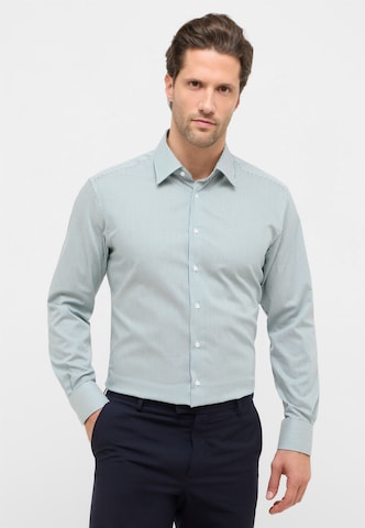 ETERNA Regular Fit Hemd in Grün: Vorderseite