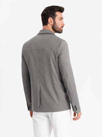Ombre Regular fit Blazer in Grey
