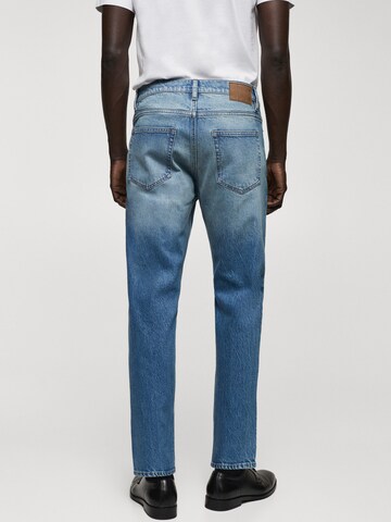 MANGO MAN Regular Jeans 'BEN' in Blue