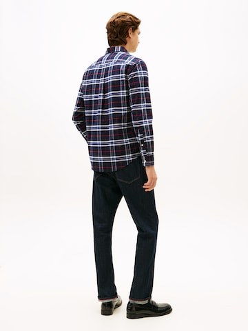 TOMMY HILFIGER Regular Fit Hemd in Blau