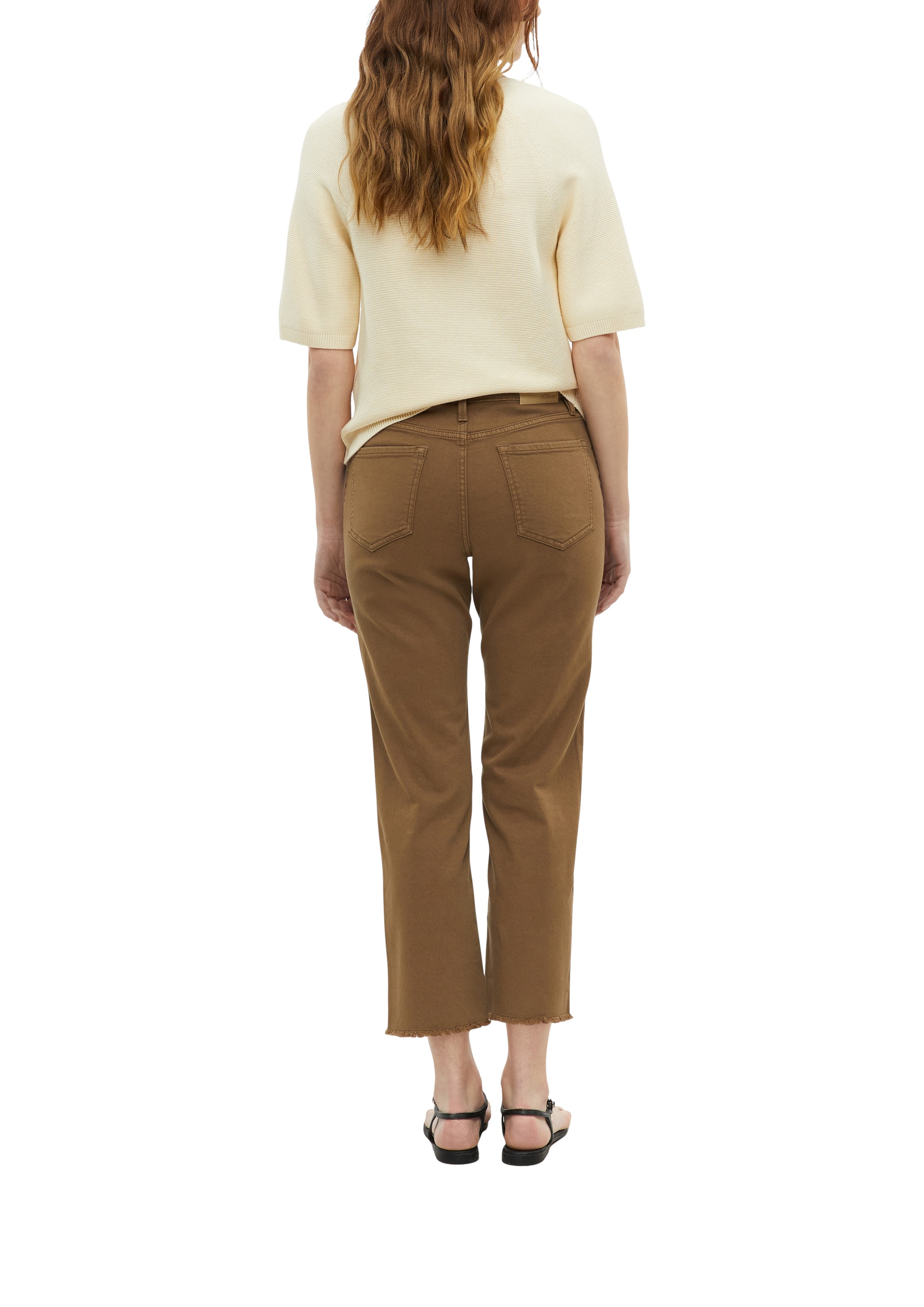 s.Oliver Regular Jeans 'Karolin' in Braun